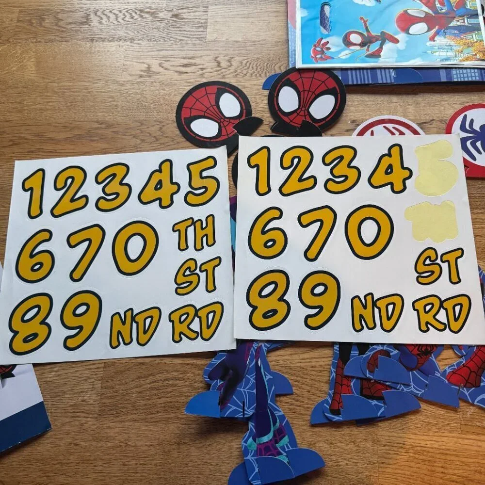 Disney spiderman birthday